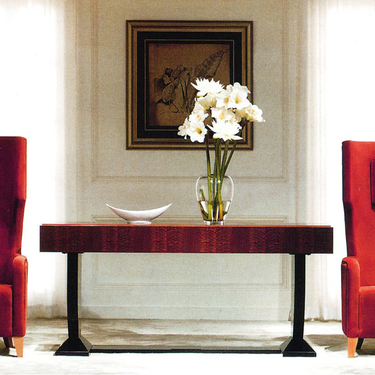 顺德家具制造商现代家具酒店装饰大堂桌花桌