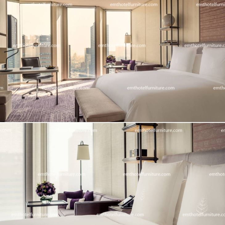 星级酒店家具网上商店的环保家具定制卧室套件